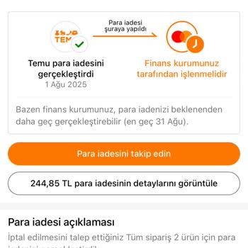 Onayım Olmadan Kartımdan Ücret Çekildi, İade Gerçekleşmedi