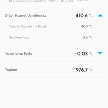 Yeniden Hızlandırma Bedelinin Fahiş Ve Şeffaf Olmayan Uygulaması Hakkında Şikayet