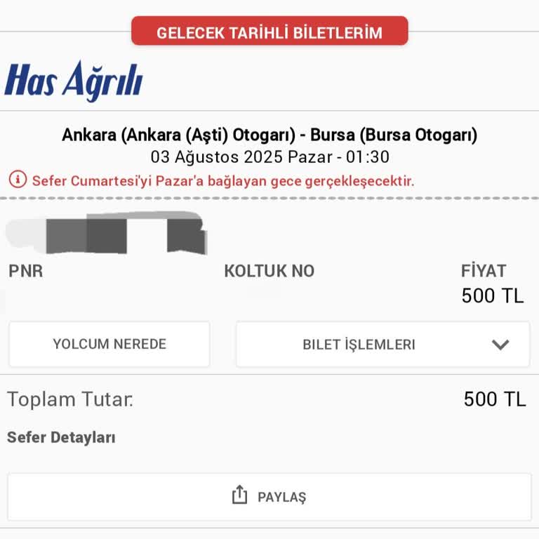 Has Ağrılı Otobüs Saatinde Gelmedi, Yetkiliye Ulaşamadım