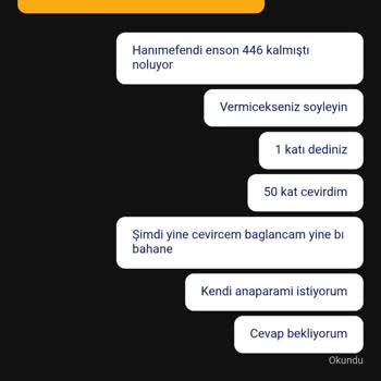 Sürekli Değişen Çevrim Şartları Nedeniyle Paramı Çekemiyorum