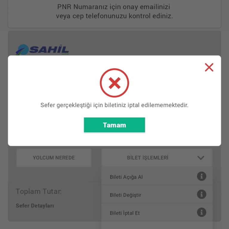 Otobüs Arızası Sonrası Bilet İptalinde Ve Müşteri Hizmetlerinde Yaşanan Çaresizlik