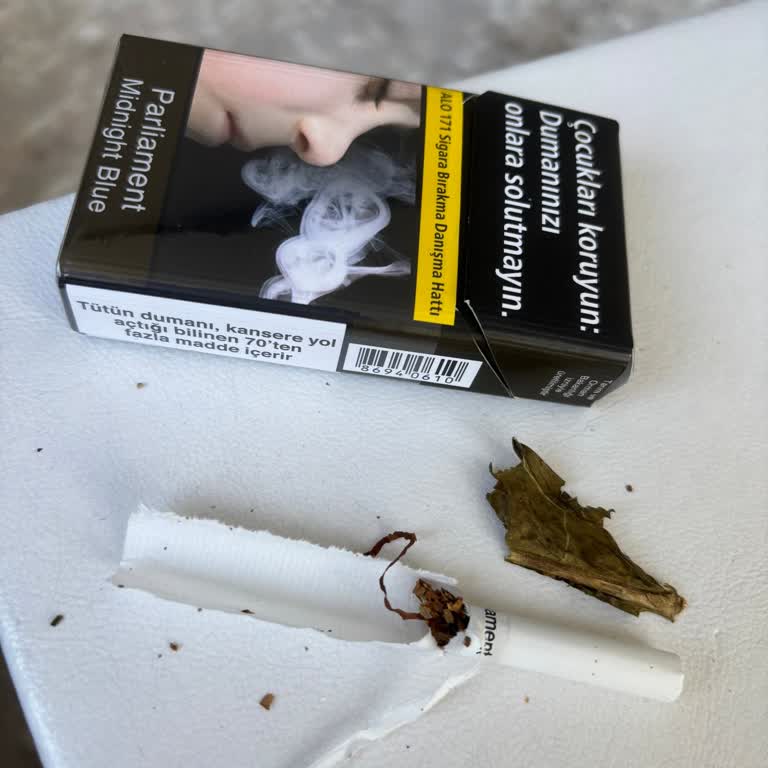 Parliament Midnight Blue Sigaralarda Kalite Sorunu Ve Yanlış Ürün İçeriği
