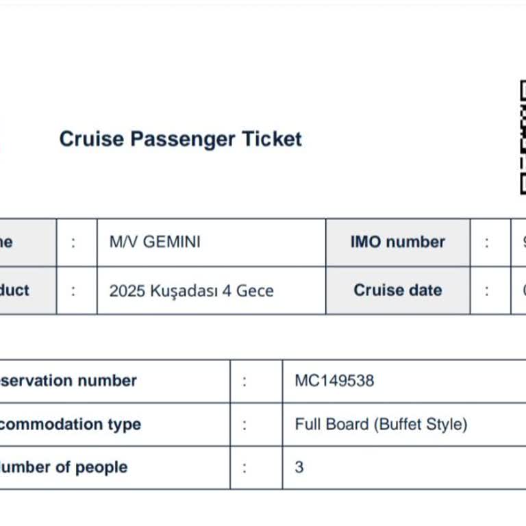 Miray Cruises Tatilimizin Son Anda İptal Edilmesi Ve Yetersiz Destek