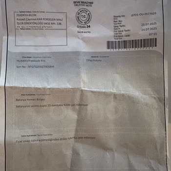 Huawei Kulaklıkta Batarya Sorunu Ve Servis Mağduriyeti