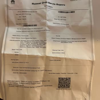 Huawei Kulaklıkta Batarya Sorunu Ve Servis Mağduriyeti