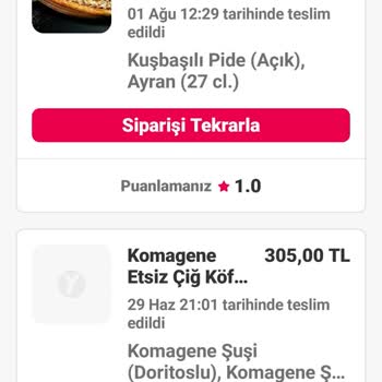 Siparişin Teslim Edilmemesi Ve Ücret İadesi Sorunu