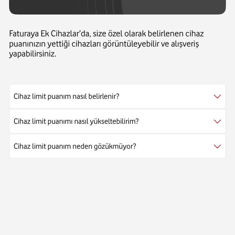 Vodafone Cihaz Puanım Aniden Kayboldu, Kimse Yardımcı Olmuyor