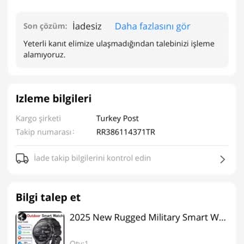 Aliexpress İade Sonrası Param İade Edilmedi, Destek Yok