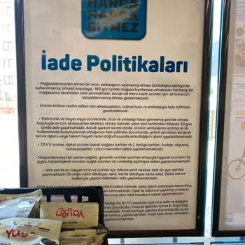 A101 Şubelerinde Ürün İade Sorunu Ve Mağduriyet!