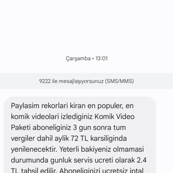 Habersiz Başlatılan Mobil Abonelik Ve Haksız Ücret Kesintisi