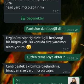 Siparişim Eksik Geldi İletişimde Sorun Yaşıyorum İade İçin De Ücret Talep Ediliyor