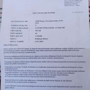 Lescon Ayakkabının Kısa Sürede Açılması Ve Garanti Reddi