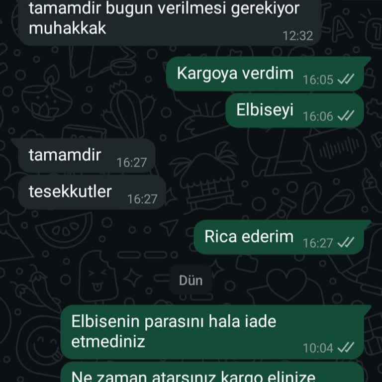 Yanlış Ölçüyle Gönderilen Abiye İçin İade Ücreti Hala Yatırılmadı