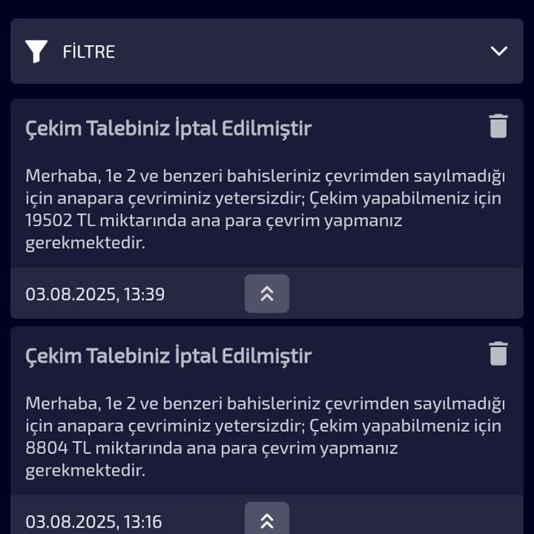 Çevrim Şartı Bahanesiyle Ödeme Yapılmadı, Paramı Kaybettim