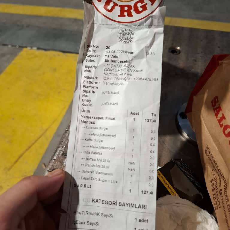 Eksik Ve Hatalı Sipariş, İletişim Sorunu Ve Yanlış Ücretlendirme