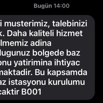 Türk Telekom'da Çekim Sorunu Nedeniyle Hizmet Alamadan Fatura Ödemek Zorunda Kalıyorum