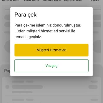 Kazancım Engellendi, Hesabım Donduruldu: Çözüm Bekliyorum