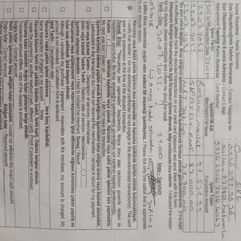 Kredi Kartımdan Bilgim Dışında Yüksek Tutarlı Harcama Yapıldı