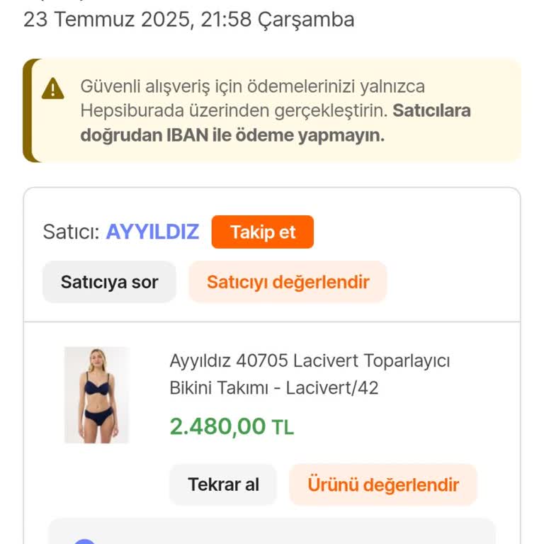 Ayyıldız Mayo Bikini Altının Arka Kısmı İnce Kumaş Nedeniyle Şeffaflaştı