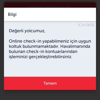 Online Check-in Sorunu Nedeniyle Uçağa Alınmama Ve Mağduriyet