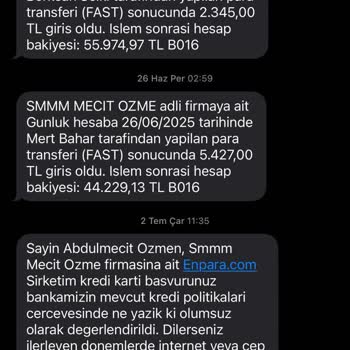 Ticari Kredi Kartı Başvurularım Sürekli Ve Gerekçesiz Olarak Reddediliyor