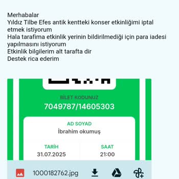 İptal Edilen Konserin Bilet Ücreti Neden Hala İade Edilmedi