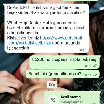 Siparişim İptal Edildi Param İade Edilmedi İletişim Sağlanamıyor