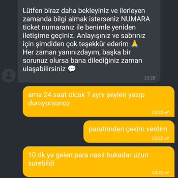Çekim Talebim Sürekli Oyalıyor, Güvenim Sarsıldı