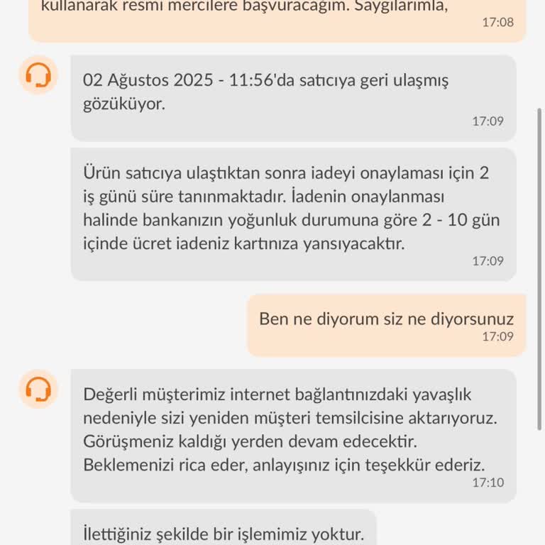 Açık Uyarılara Rağmen Ürünüm İade Edildi, Mağduriyetim Giderilmiyor