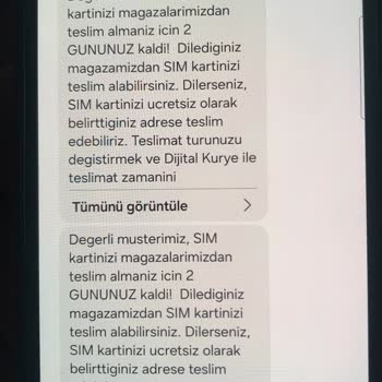 Vodafone Bir An Önce Mağduriyetimin Giderilmesini Rica Ederim