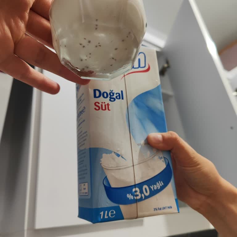 İçim Süt'te Siyah Taneciklerle Karşılaştım, Sağlığım Tehlikeye Girdi