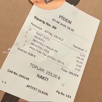 Pidem Restaurant Ve Çalışanların Sorumsuzluğu