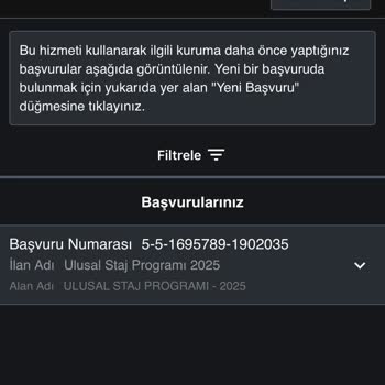 Staj Başvurum Sistemde Tamamlandı Ama Hastaneler İsmimi Göremiyor