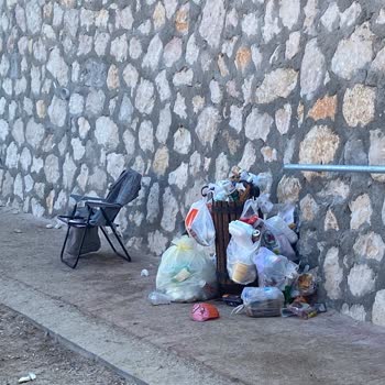 İncirli Koy’da Çöp Ve Temizlik Sorunu Büyüyor