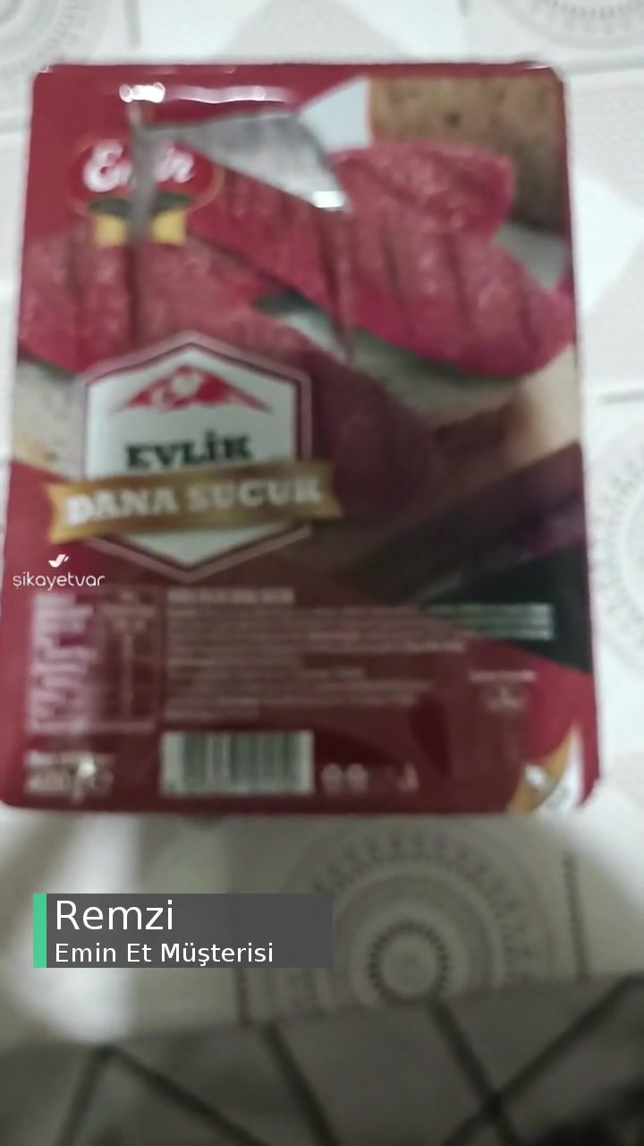 Emin Sucuk Ürünlerinde Küflenme Sorunu videonun kapak resmi