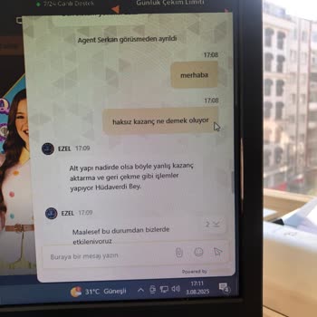 Kazancım Bakiyemden Düşürüldü Ve Ödemem Yapılmadı