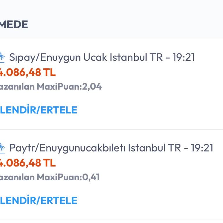 Aynı Bilet İçin İki Kez Para Çekildi, Hızlı Dönüş Yok!