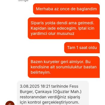 Migros Yemek Siparişim Bir Saati Geçti Aç Kaldım Çözüm Sunulmadı