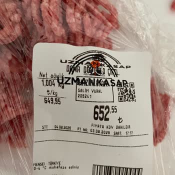 Migros Sanal Market'te Kıyma Ürününde Fiyat Farkı Ve Haksız Ücret Alımı