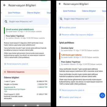 Agoda Ve Otelin Farklı İptal Politikaları Nedeniyle Mağduriyet Ve Haksız Uygulama