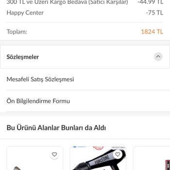 Teslim Edilmeyen Blender İçin Ücret İadesi Talebim Göz Ardı Edildi