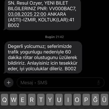 Otobüs Rötarı Ve Kırık Koltuk Nedeniyle Mağduriyet Yaşadık, Ücret İadesi Yapılmadı
