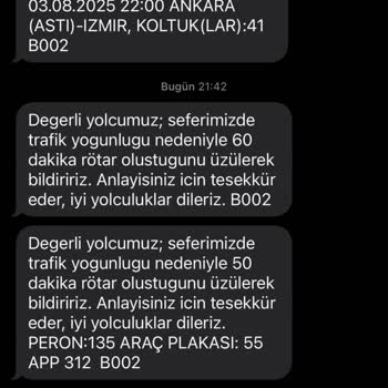 Otobüs Rötarı Ve Kırık Koltuk Nedeniyle Mağduriyet Yaşadık, Ücret İadesi Yapılmadı