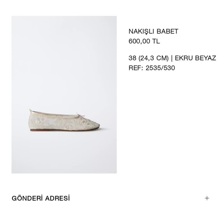 Zara'dan İptal Edilen Siparişin İadesi Yapılmıyor