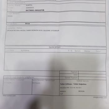 Hamur Yoğurma Makinesi Arızası Sonrası İki Ay Boyunca Çözüm Alamadım