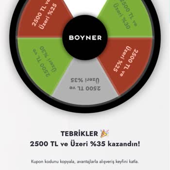 Boyner'de Kazanılan İndirim Kuponu Sepette Geçerli Olmuyor