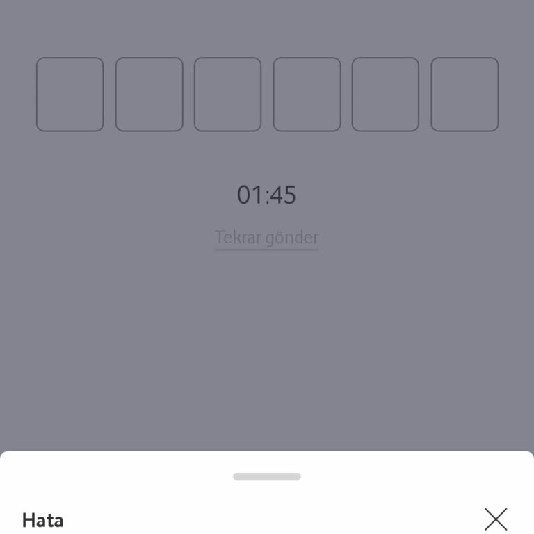 Vodafone Pay Hesabıma Giriş Engellendi, Destek Alamıyorum
