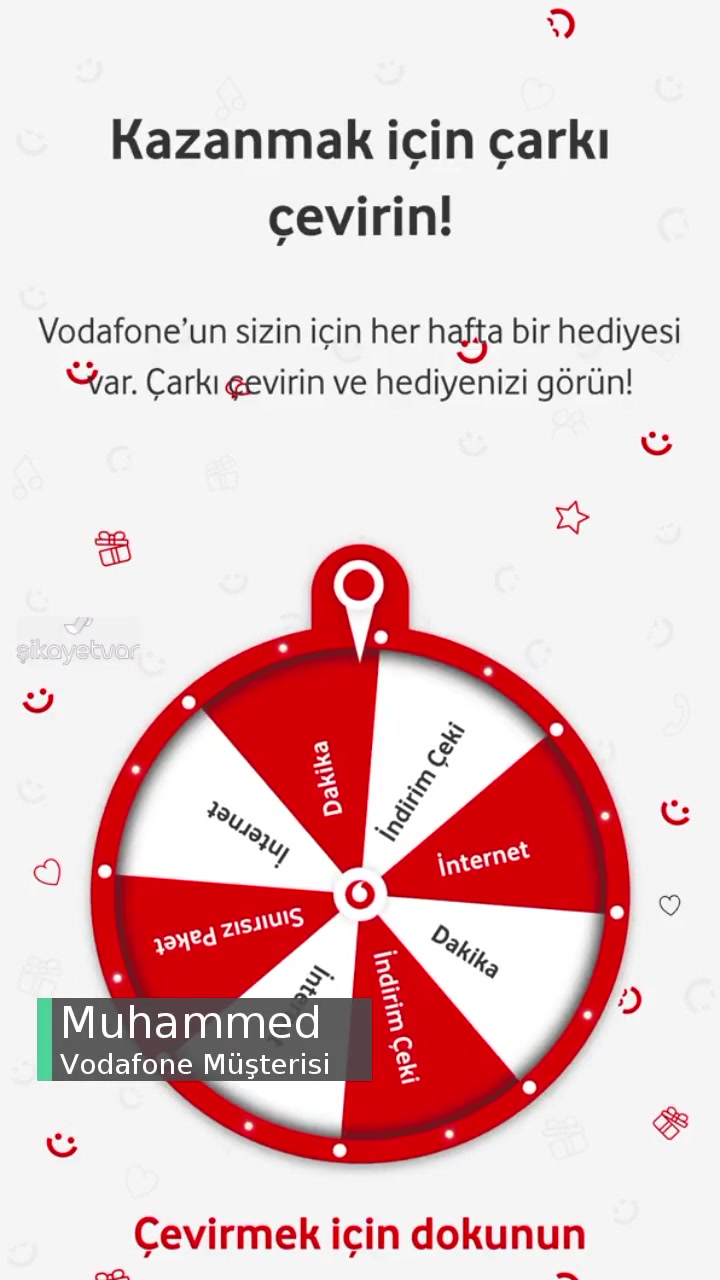 Vodafone Hediye Çarkı Sorunu videonun kapak resmi
