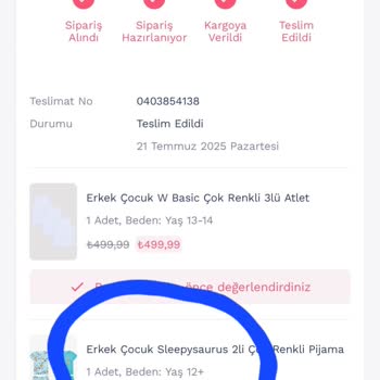 Siparişimde Eksik Ürünler Teslim Edilmedi, Müşteri Hizmetlerinden Çözüm Alamadım