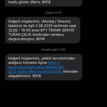Randevu Saatine Uymayan Ve Saygısız Teknik Servis Mağduriyeti